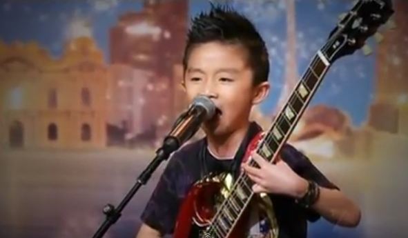 Jeremy Yong 8 Year Old Guitarist Rocker Australia’s Got Talent 2012