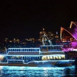 From $28 for a 90-Minute Vivid Festival Cruise with Two Drinks and Buffet with Good Time Cruises (From $79 Value)