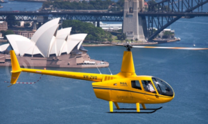 Sydney Harbour Helicopter Flight for Two or Three People with Bankstown Helicopters