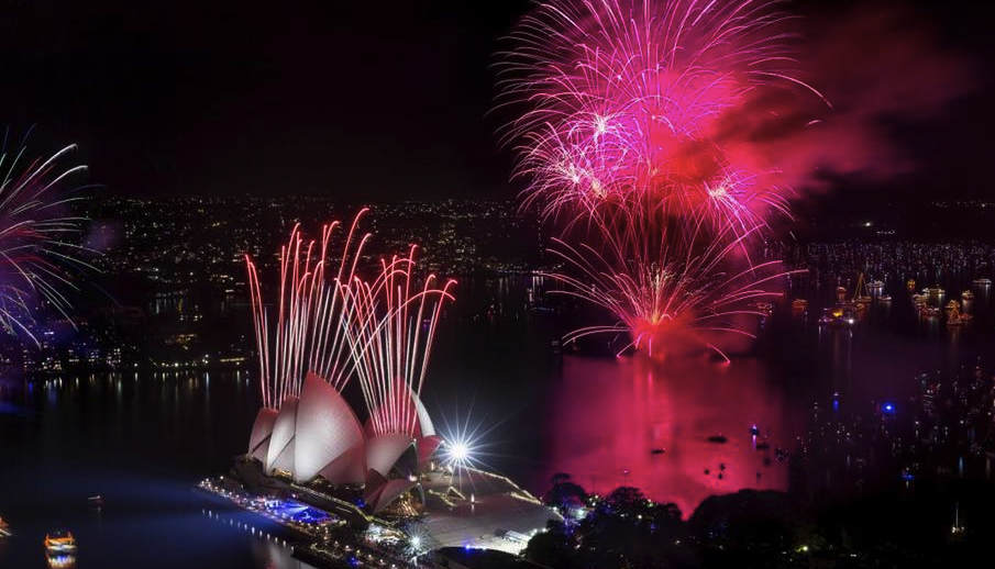 Sydney New Years Eve 2019 Fireworks Celebrations Sydney, Australia